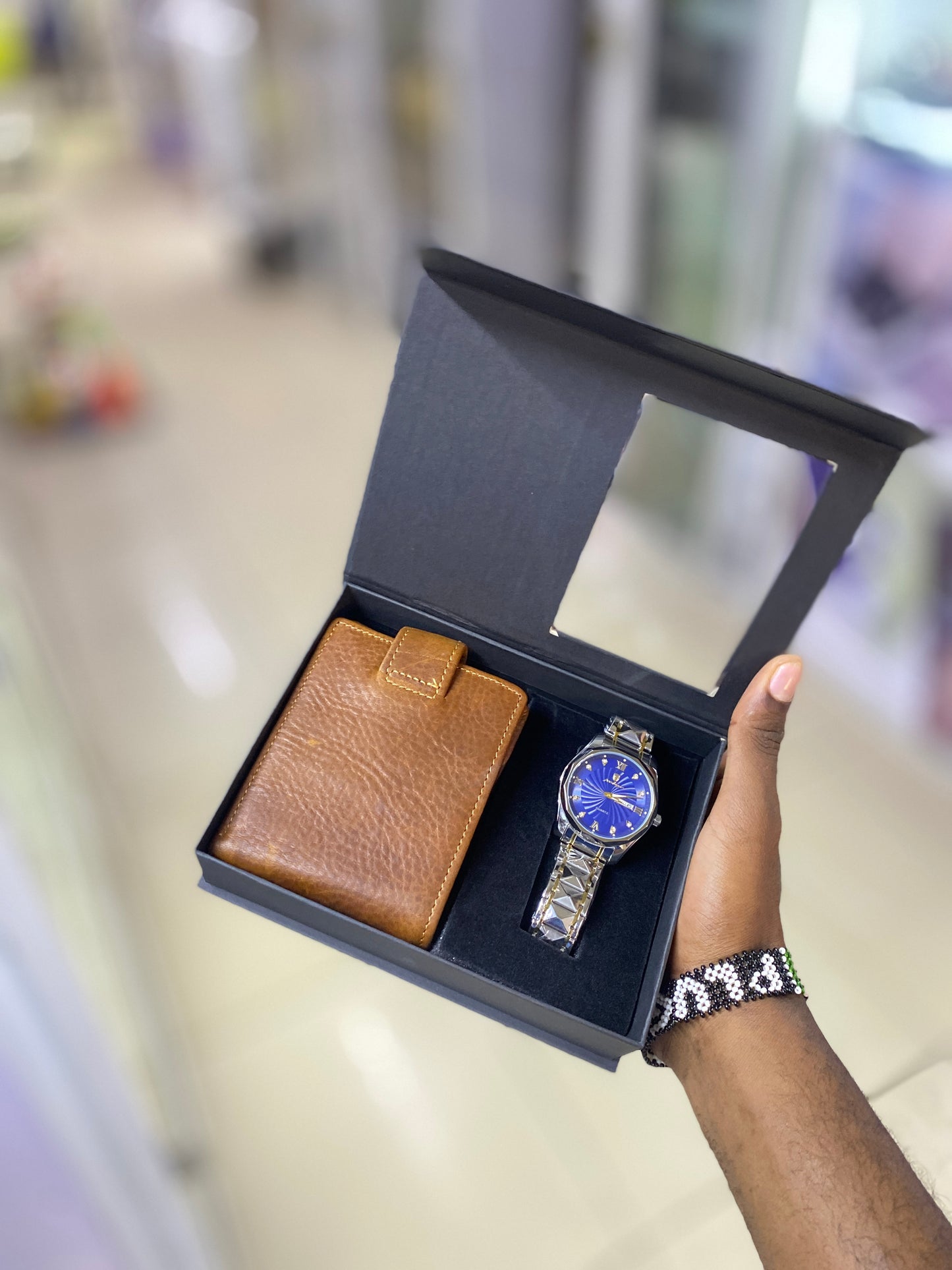 POEDAGAR WATCH AND WALLET SET