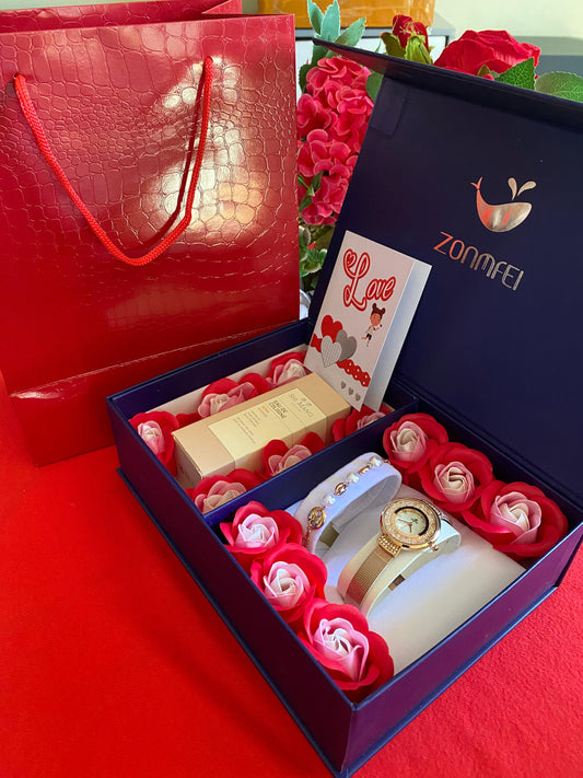 A Valentine's gift set