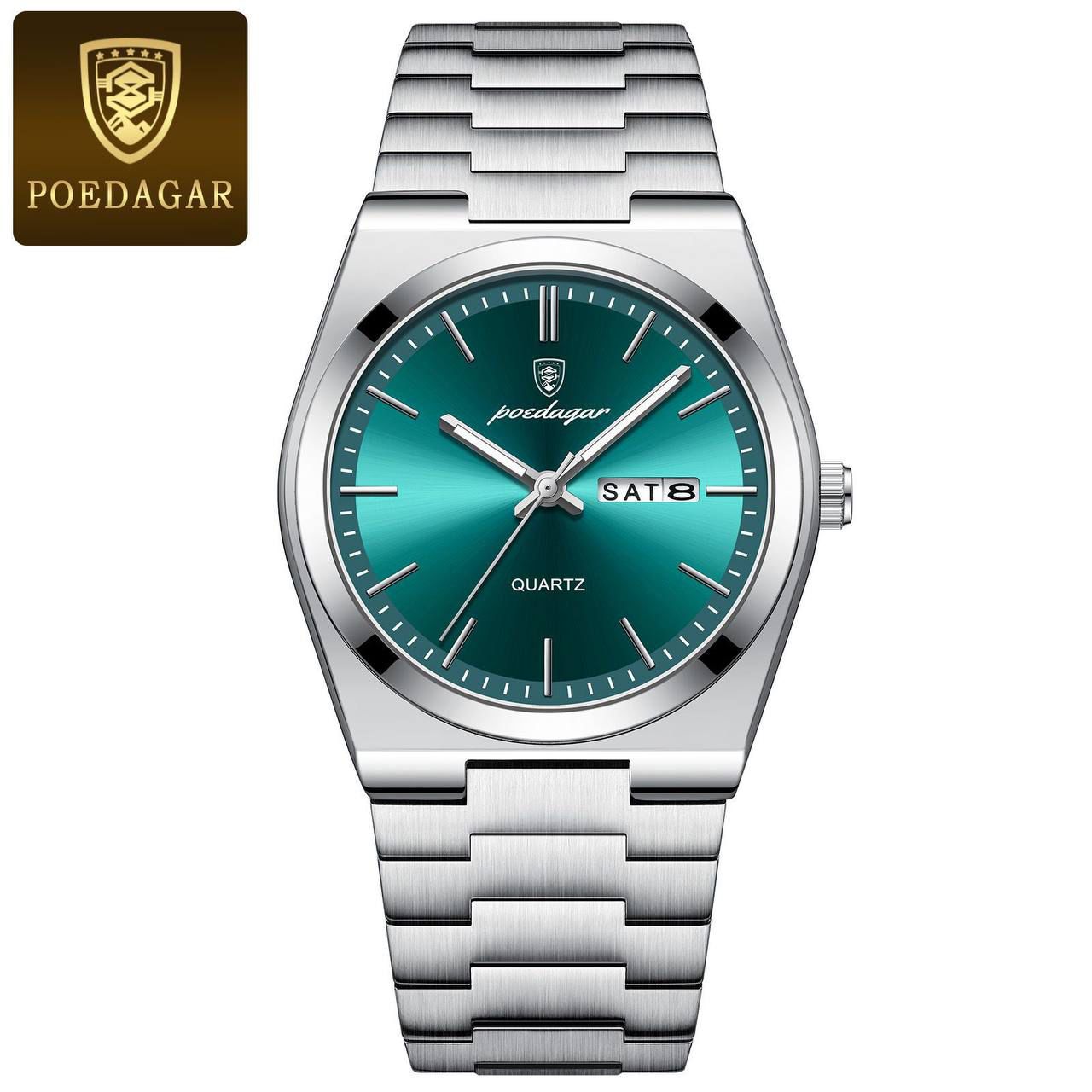 Poedagar old money day and date watch