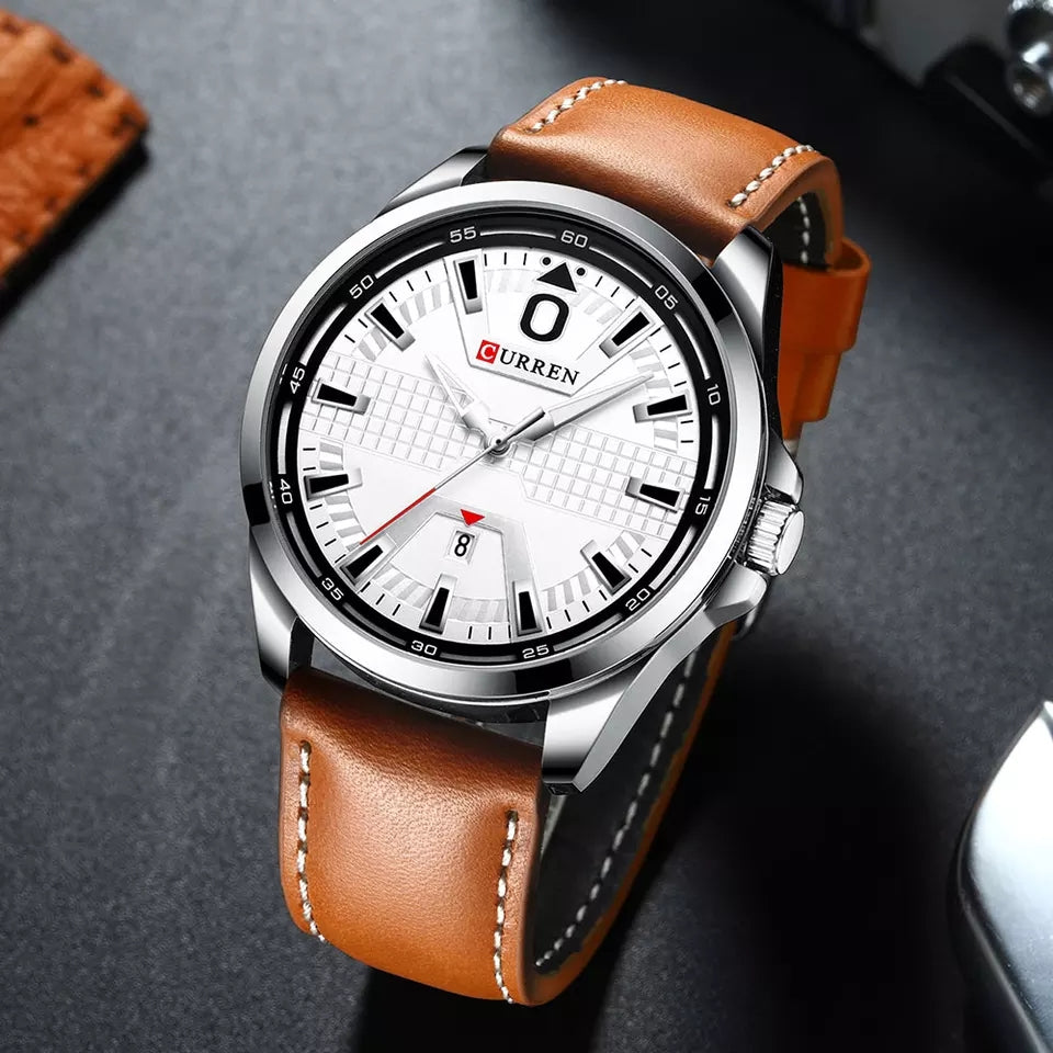 Curren 8379 Men Watches Top Brand Luxury Male Clock Watch Fashion Leather Strap Outdoor Casual Sport Wristwatch